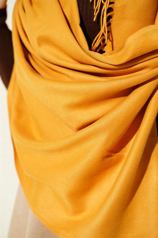 Cashmere Shoulder Shawl Camel