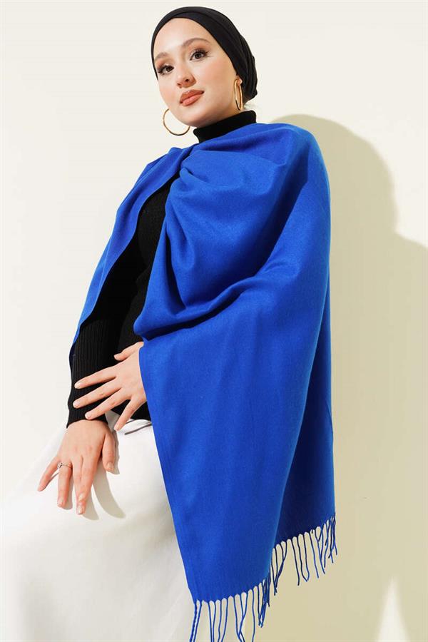 Cashmere Shoulder Shawl in Saxe