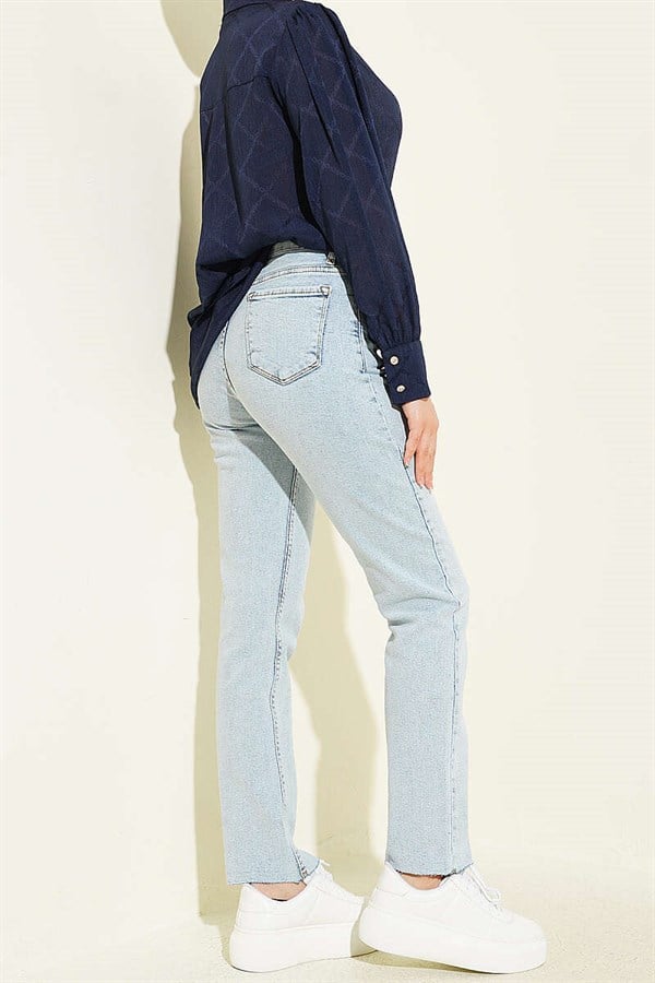 Cut Out Skinny Lycra Denim Jeans for Snow and Outdoor Use