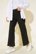 Short Tassel Jeans Green