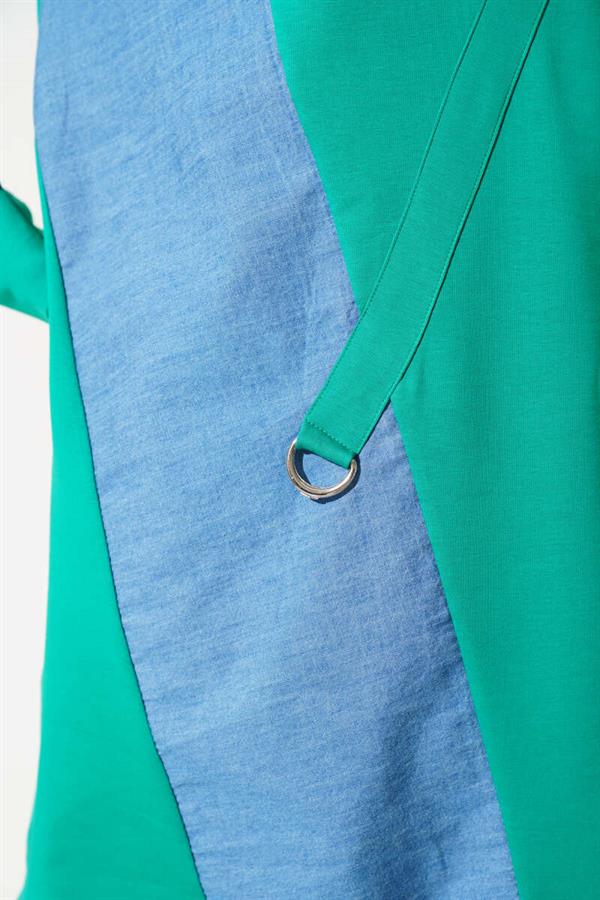 Denim Garni Detail Tunic Benetton