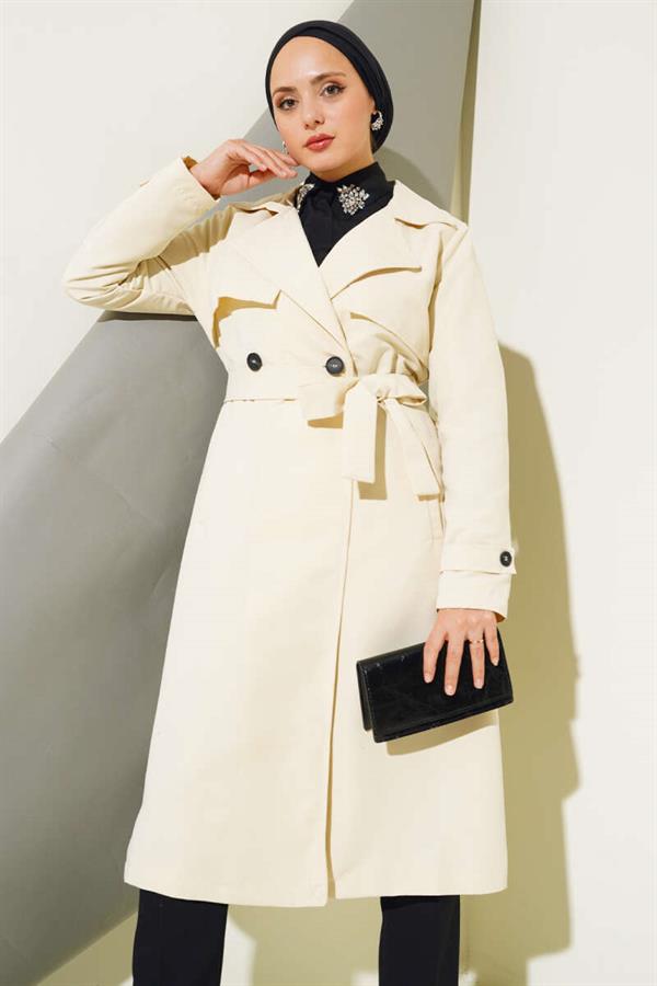 Belted Arabboy Trench Coat