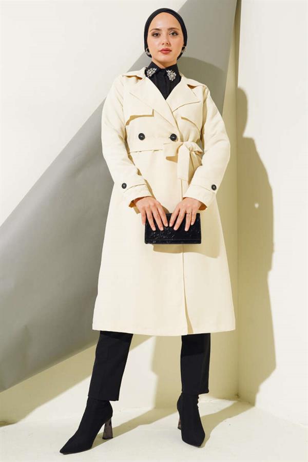 Belted Arabboy Trench Coat