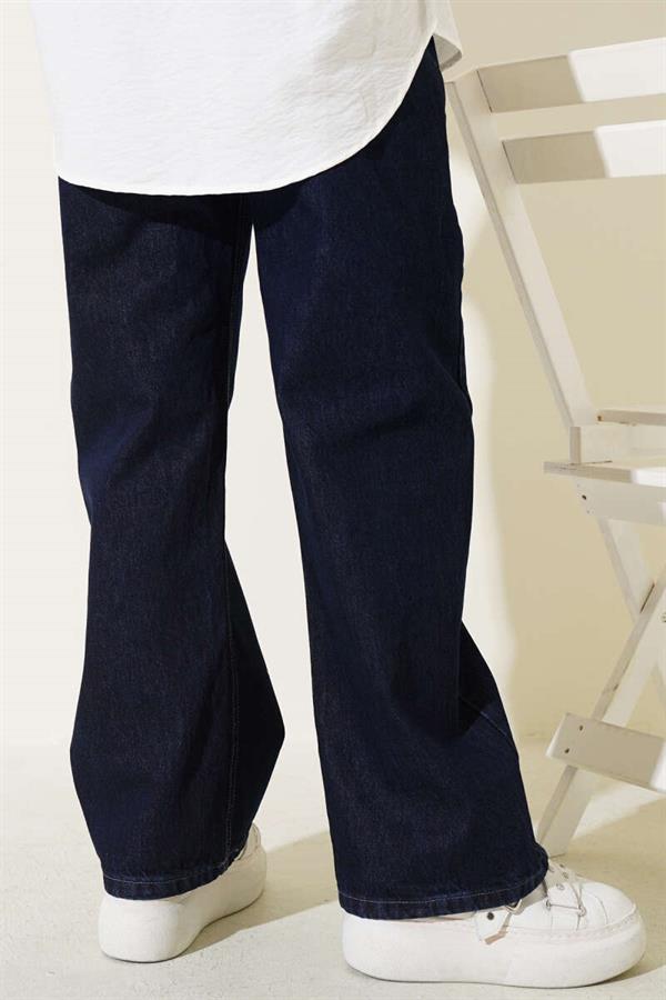 Belted Waist Elastic Jeans Parliament