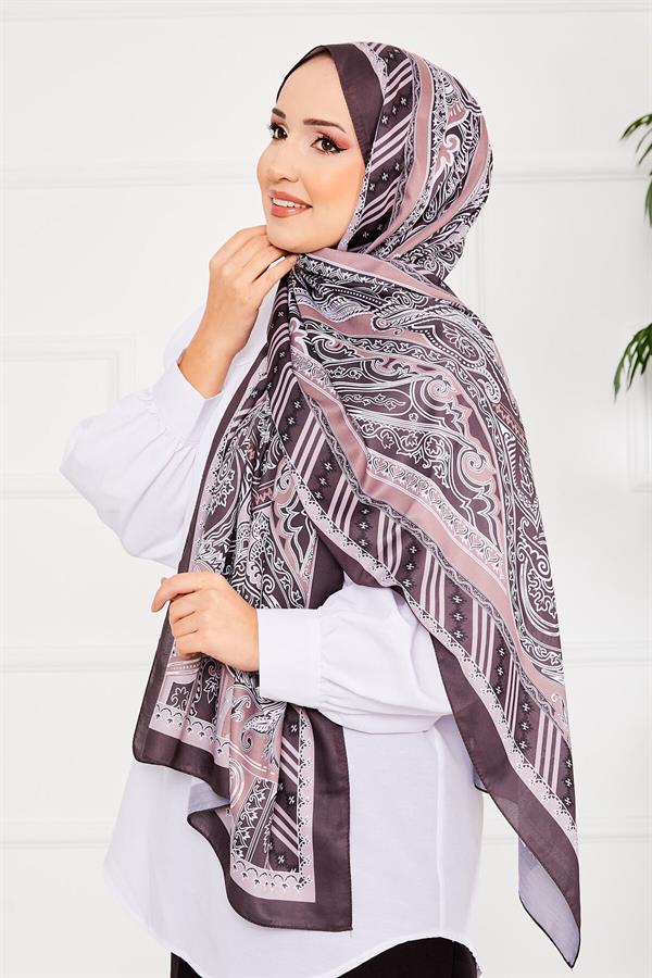 Lava Pattern Hijab Shawl -14