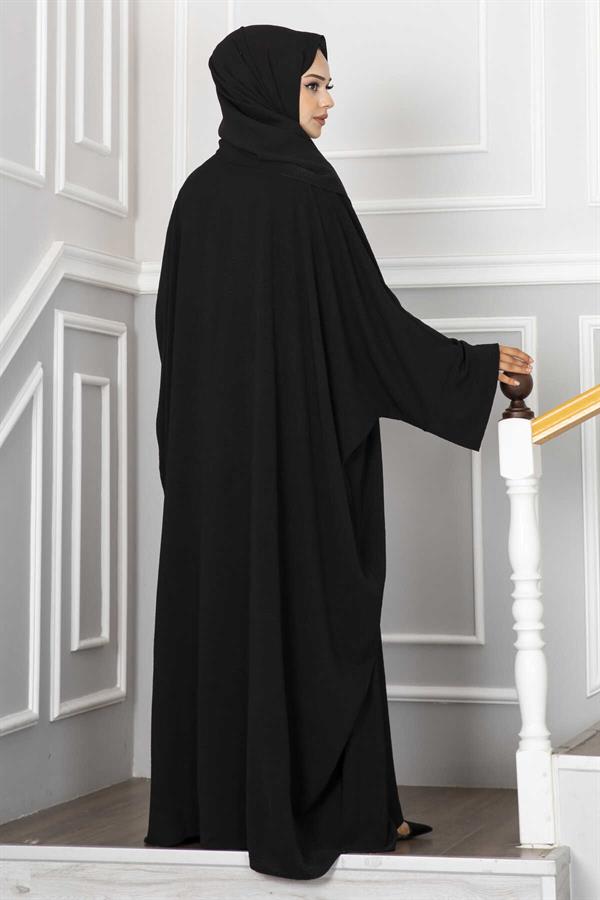 Leyli Hijab Abaya 2 Piece Set Black
