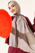 Liora Cotton Scarf, Slate Grey -44