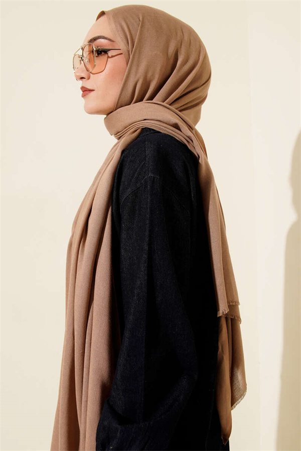 Liora Cotton Scarf Latte -169