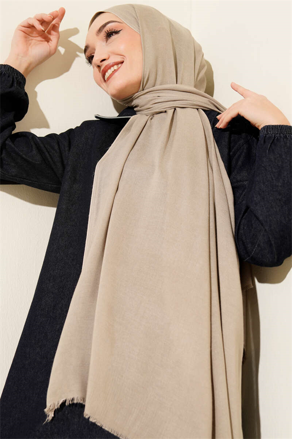 Liora Cotton Scarf, Dark Green -114