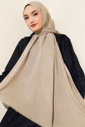 Liora Cotton Scarf, Dark Green -114