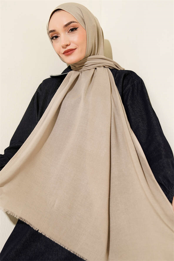 Liora Cotton Scarf, Dark Green -114