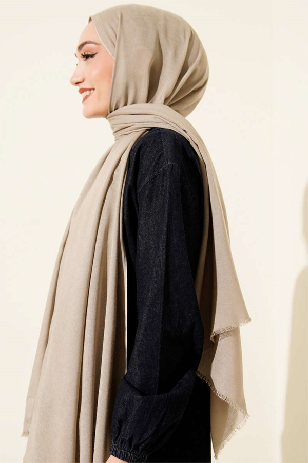 Liora Cotton Scarf, Dark Green -114