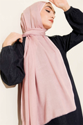 Liora Cotton Scarf Powder Pink -14