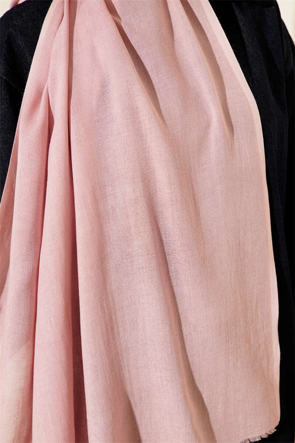 Liora Cotton Scarf Powder Pink -14