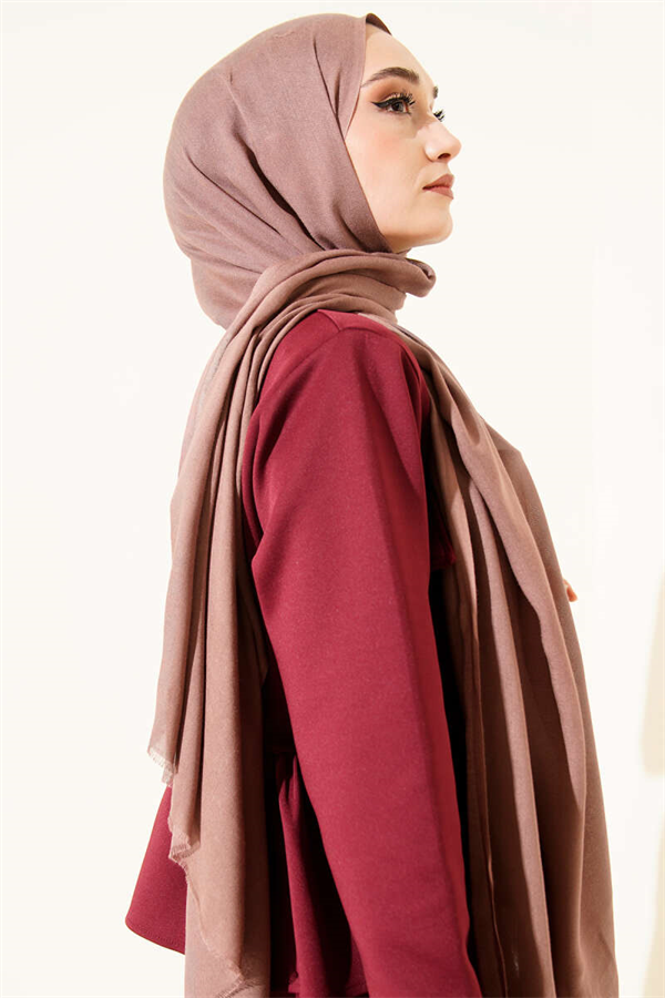 Liora Cotton Scarf Soft Coffee -78