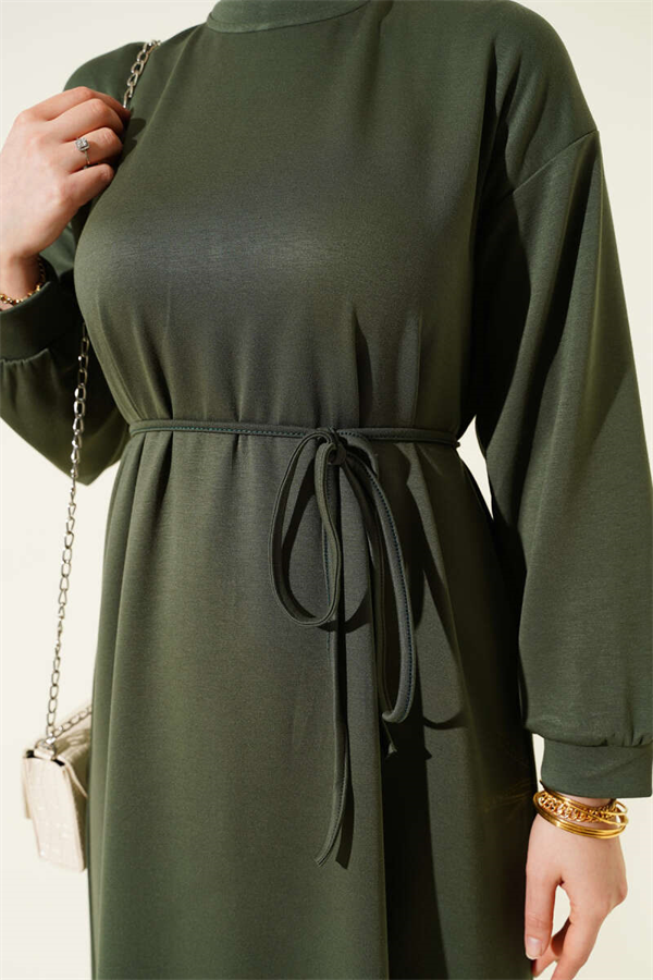 Loisha Loose Dress Khaki