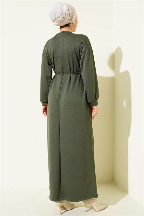 Loisha Loose Dress Khaki