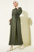 Loisha Loose Dress Khaki