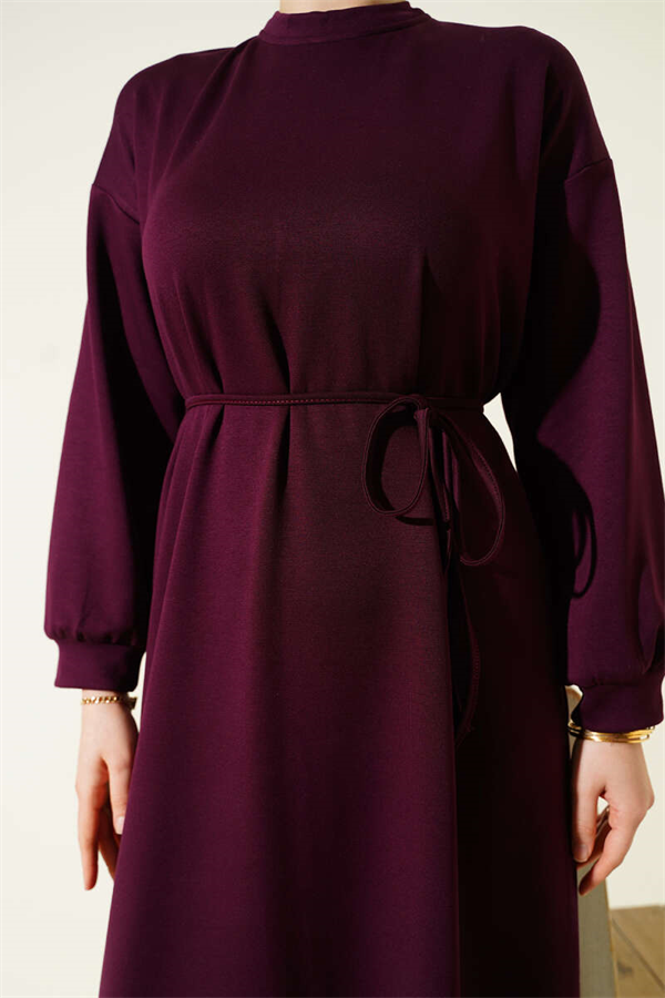 Loisha Loose Dress, Plum