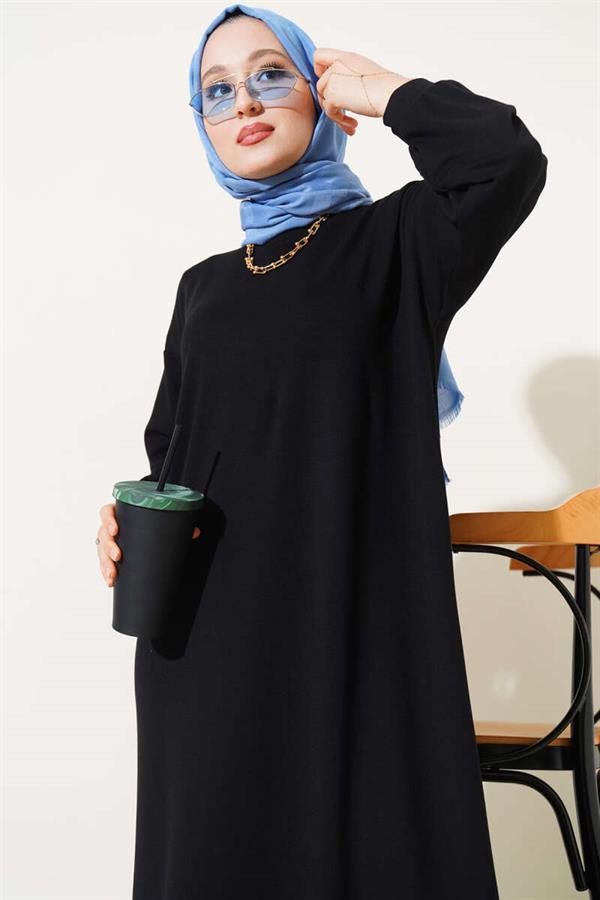 Loysha Casual Dress Black