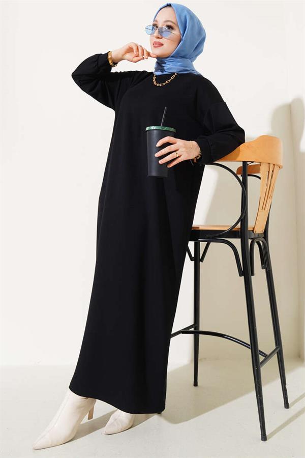 Loysha Casual Dress Black