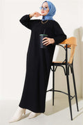Loysha Casual Dress Black