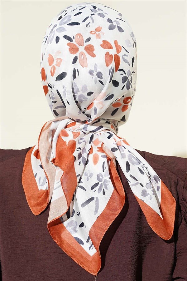 Lumea Patterned Soft Scarf, Tan
