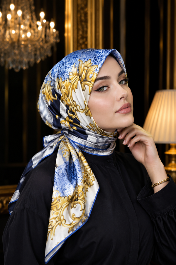 Luxury Chain Detail Scarf Series Saks