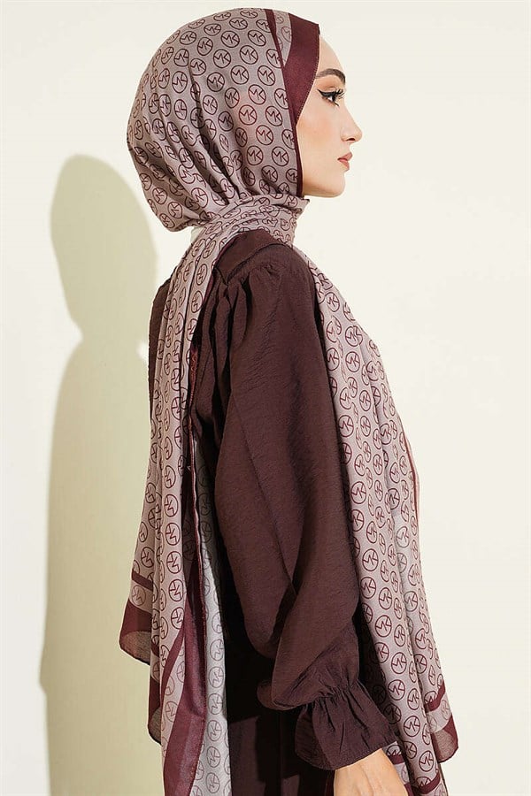 MK Pattern Liva Modal Coffee Mink
