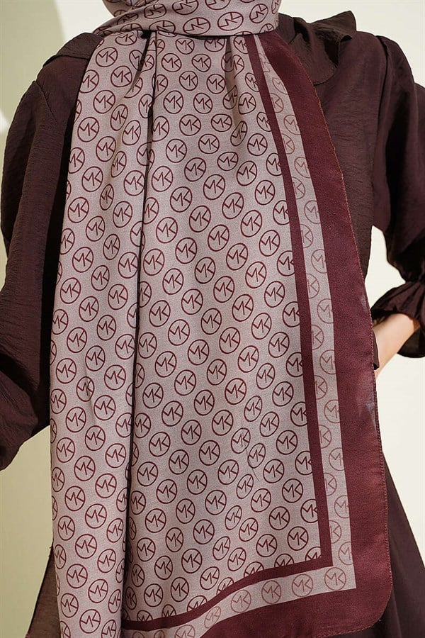 MK Pattern Liva Modal Coffee Mink