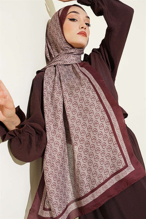 MK Pattern Liva Modal Coffee Mink