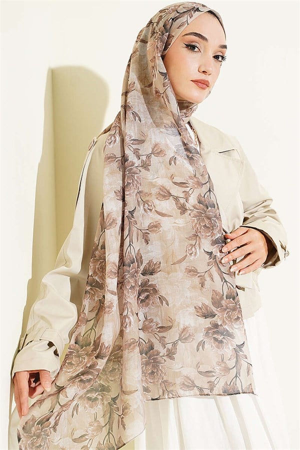Magnolia Series Soft Scarf Light Beige