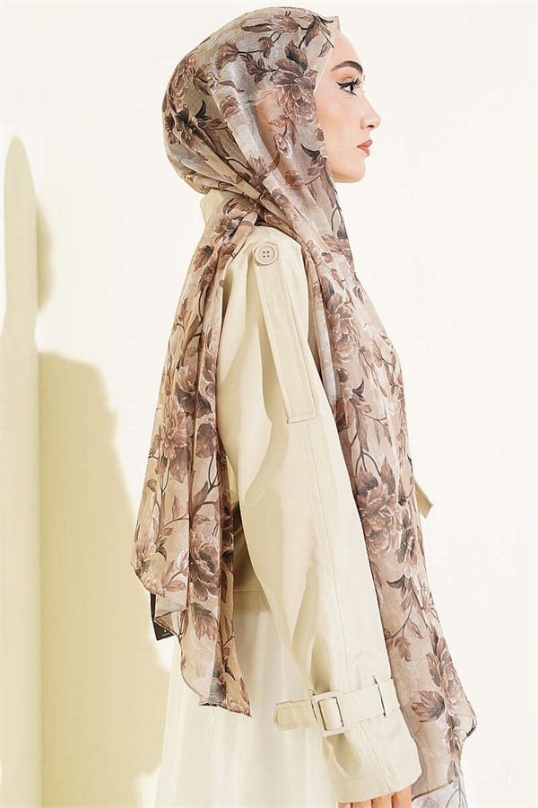 Magnolia Series Soft Scarf Light Beige
