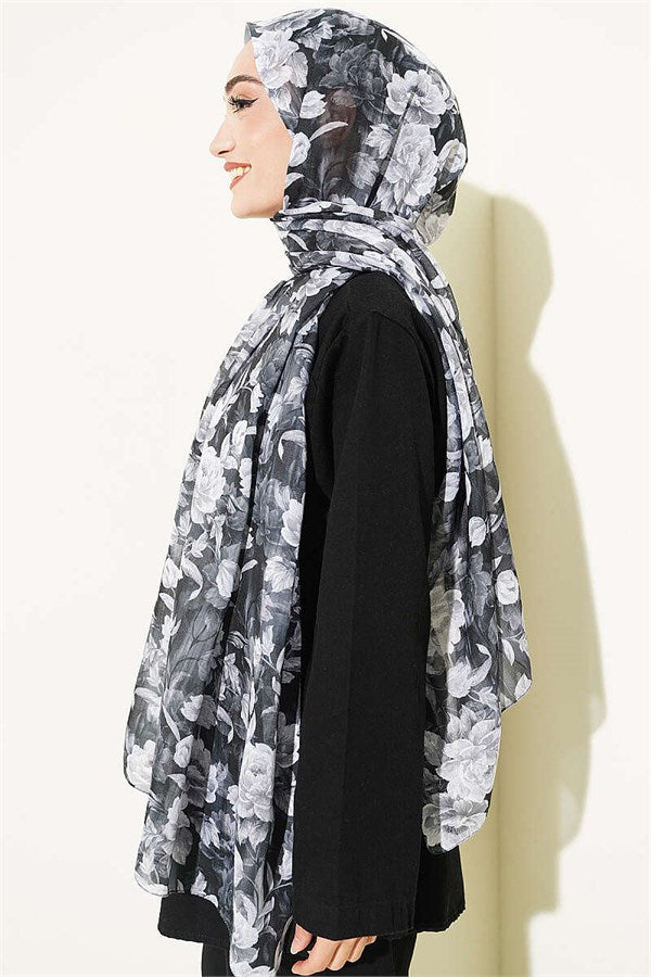 Magnolia Series Soft Shawl Anthracite