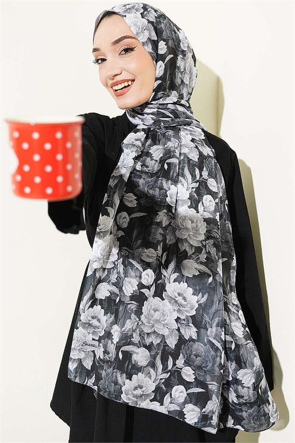 Magnolia Series Soft Shawl Anthracite