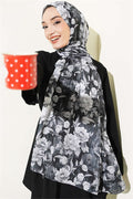 Magnolia Series Soft Shawl Anthracite