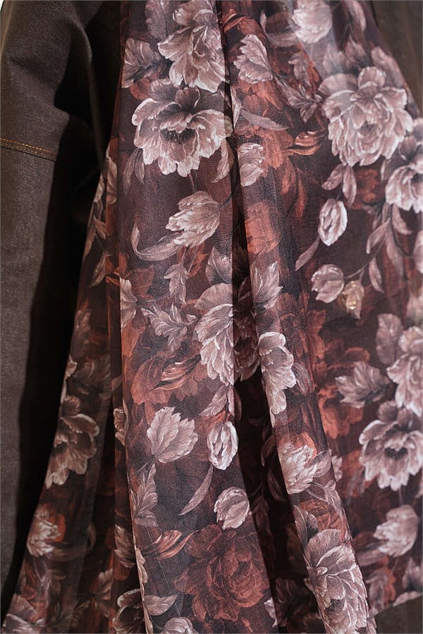Magnolia Series Soft Shawl Chestnut