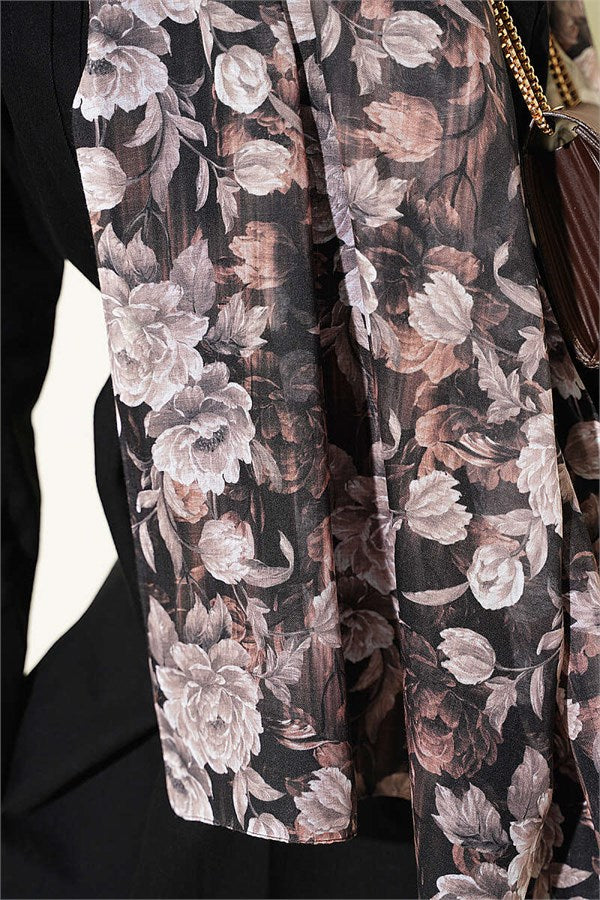 Magnolia Series Soft Scarf Black