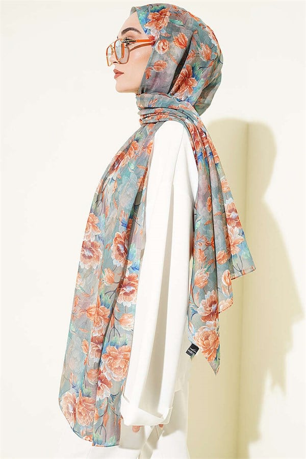 Magnolia Series Soft Scarf Green