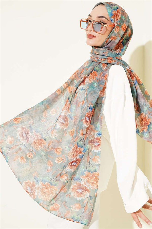 Magnolia Series Soft Scarf Green