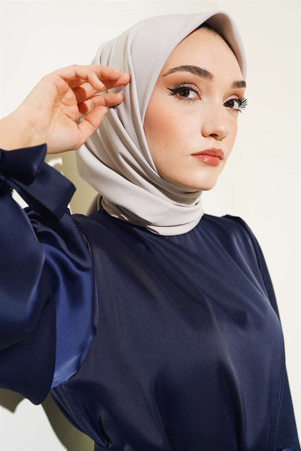 Medina Silk Scarf, Light Beige