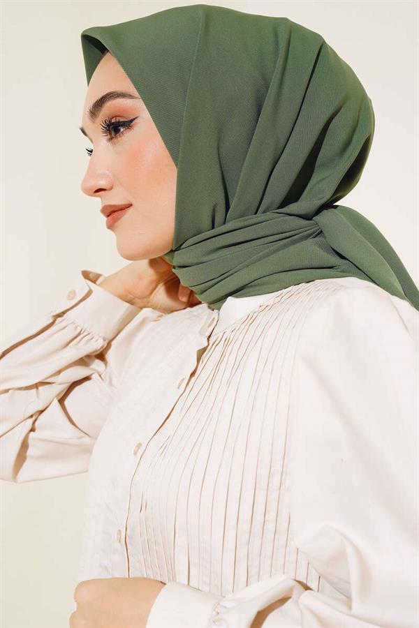 Medina Silk Scarf Algae Green