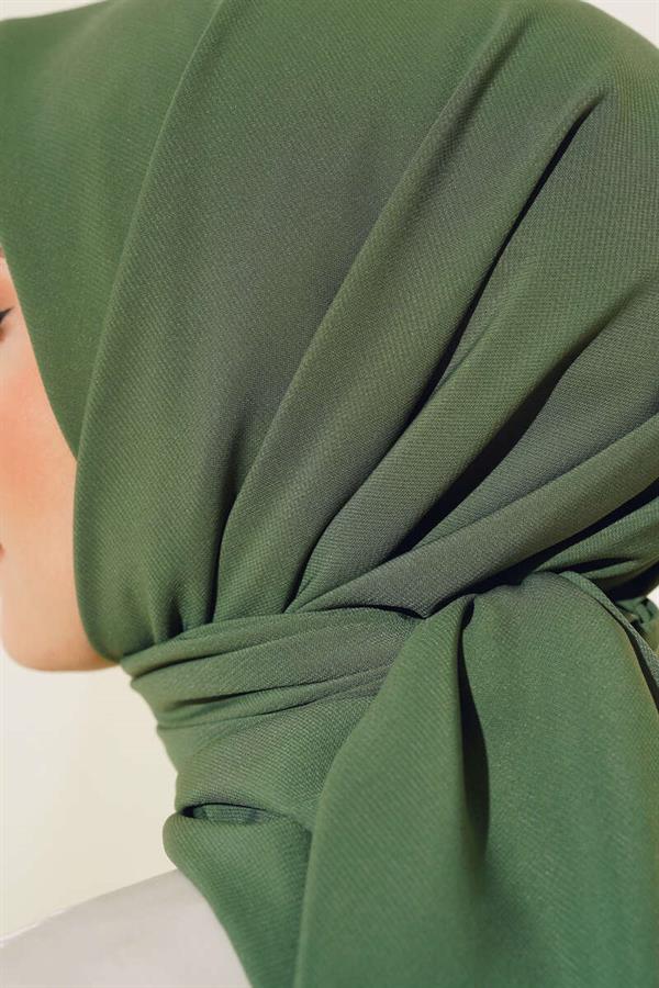 Medina Silk Scarf Algae Green