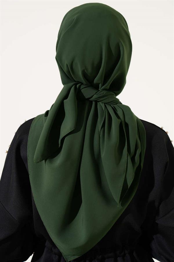 Medina Silk Scarf Khaki
