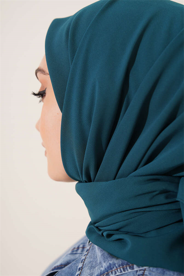 Medina Silk Scarf Green