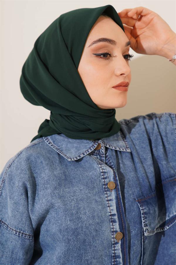 Medina Silk Scarf Emerald