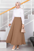 Mevlana Hijab Skirt Latte