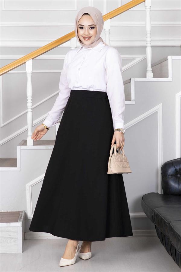 Mevlana Hijab Skirt Black