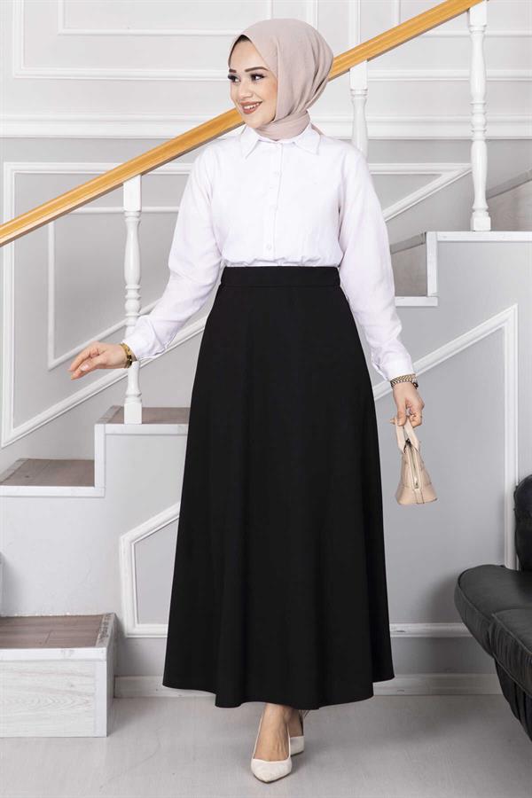 Mevlana Hijab Skirt Black