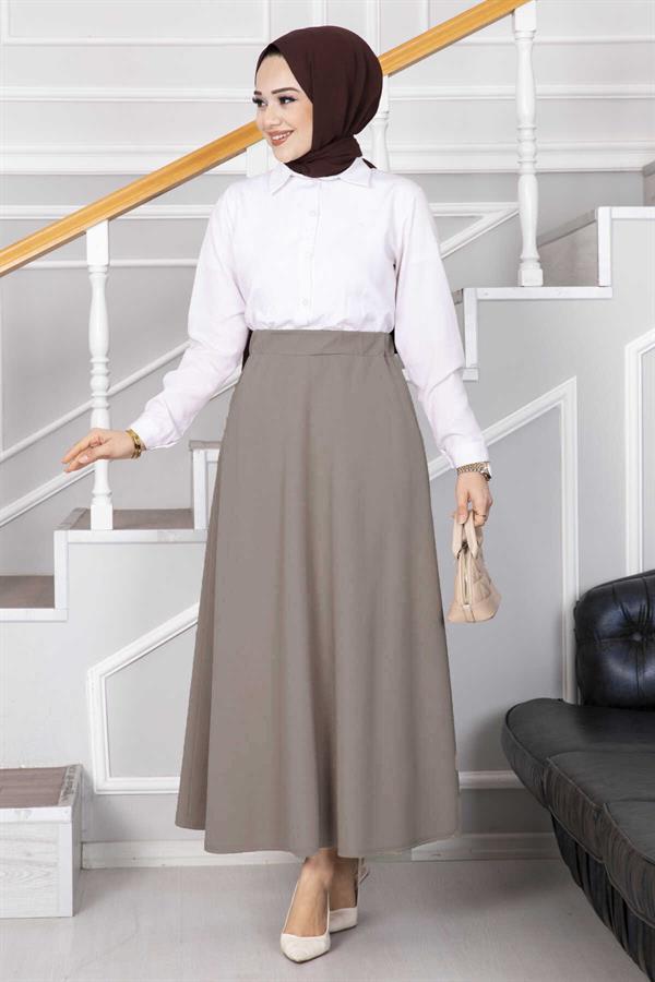 Mevlana Hijab Skirt Stone
